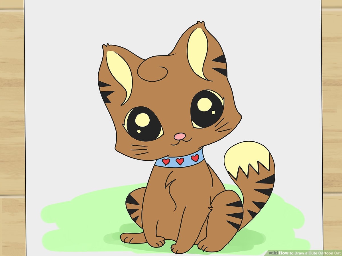 cat easy drawing