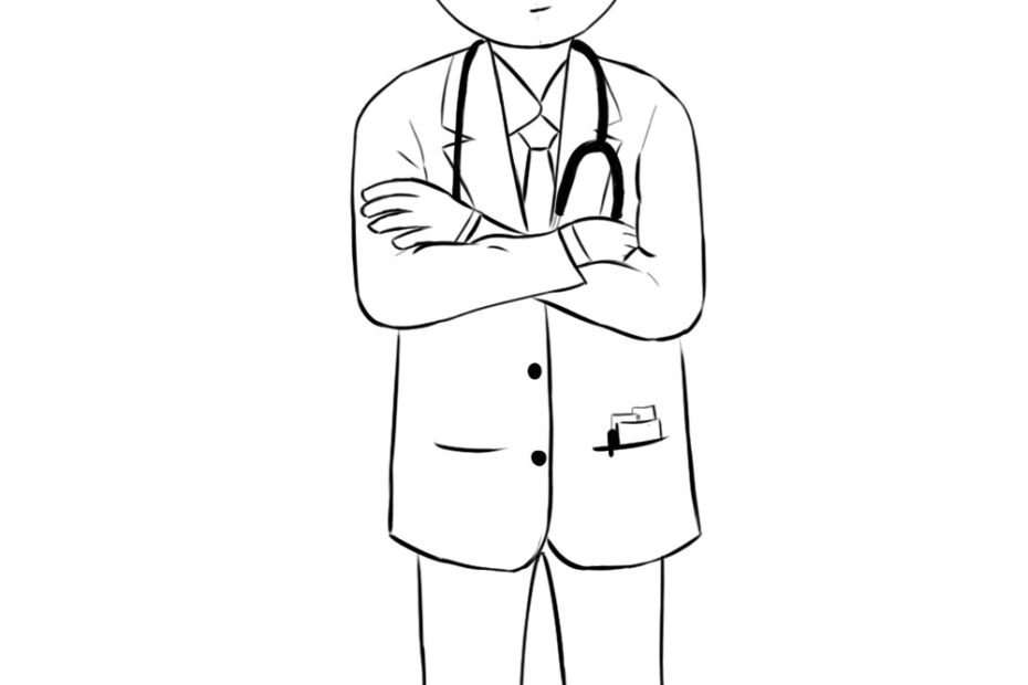 How To Draw A Doctor Easy How To Draw Easy