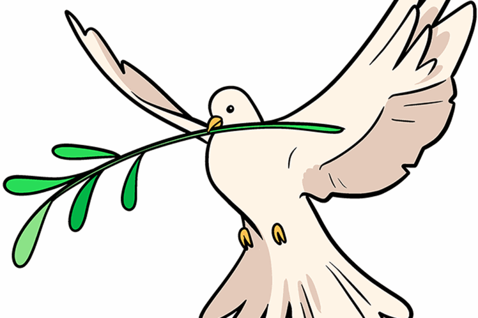 How To Draw A Dove Really Easy Drawing Tutorial