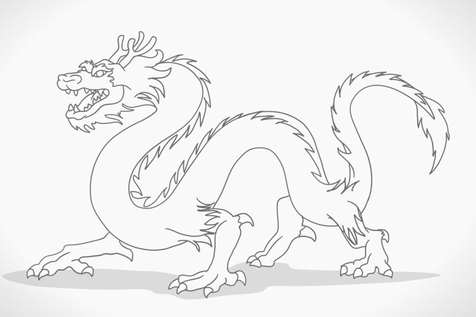 How To Draw A Dragon with Pictures WikiHow