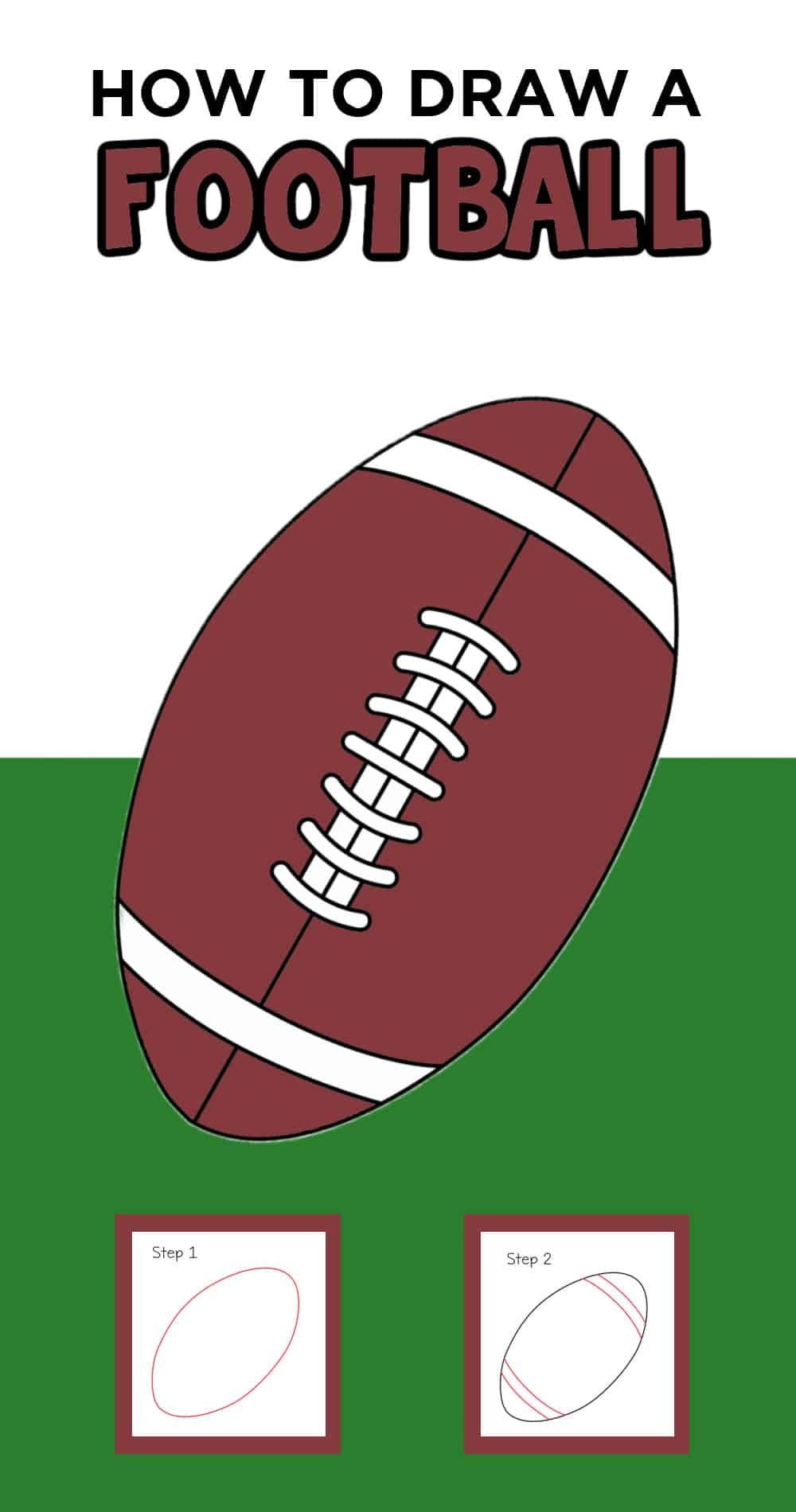 draw a football