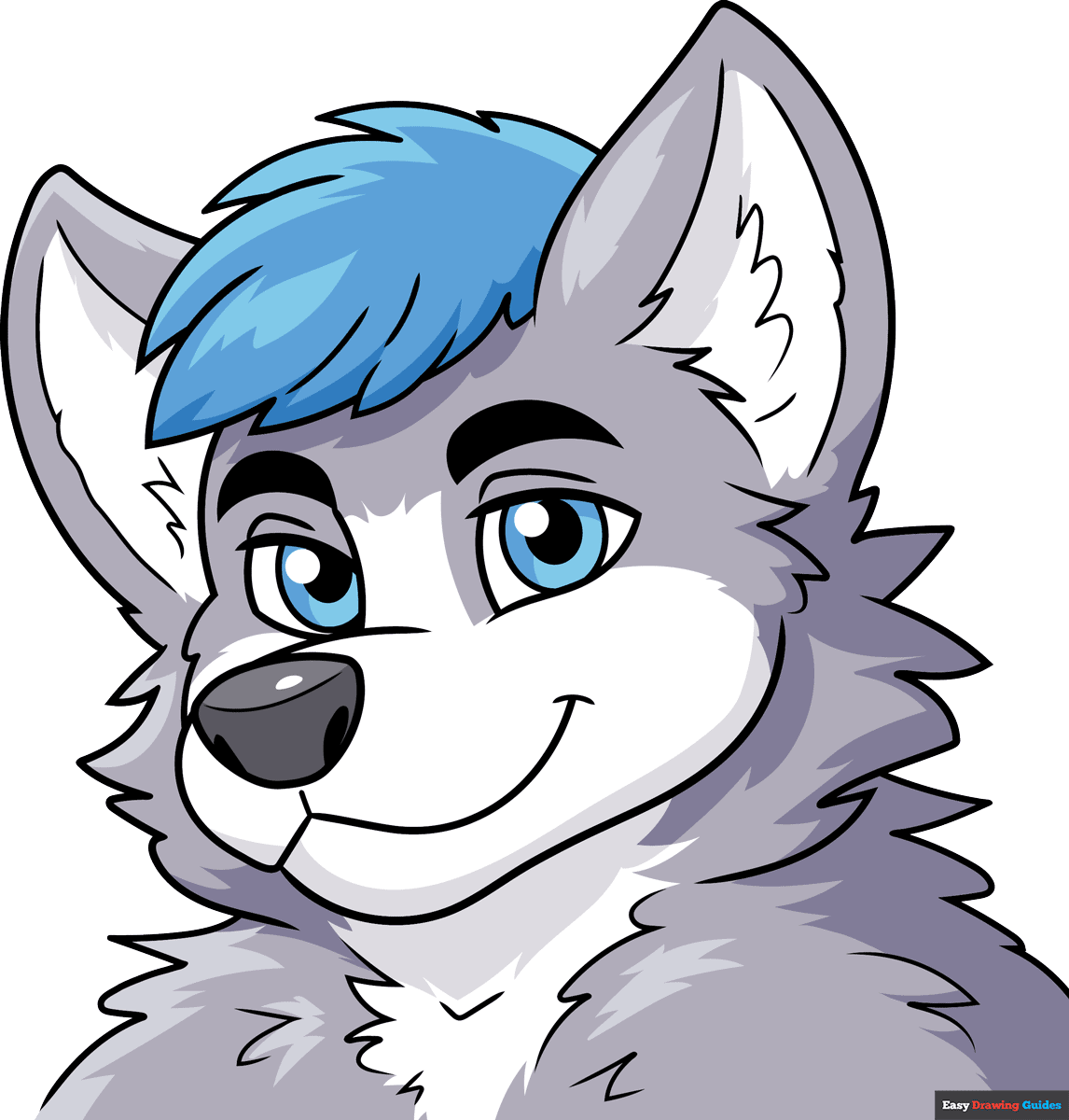 How To Draw A Furry Really Easy Drawing Tutorial