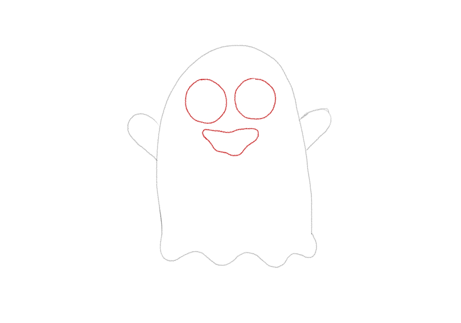 How To Draw A Ghost Design School