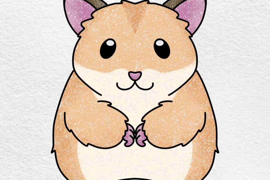 How To Draw A Hamster HelloArtsy