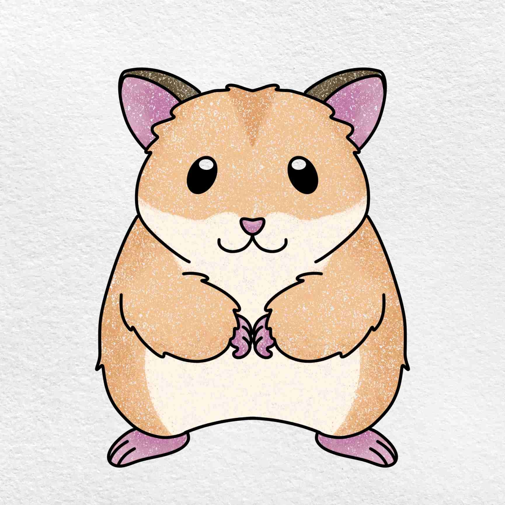 How To Draw A Hamster HelloArtsy