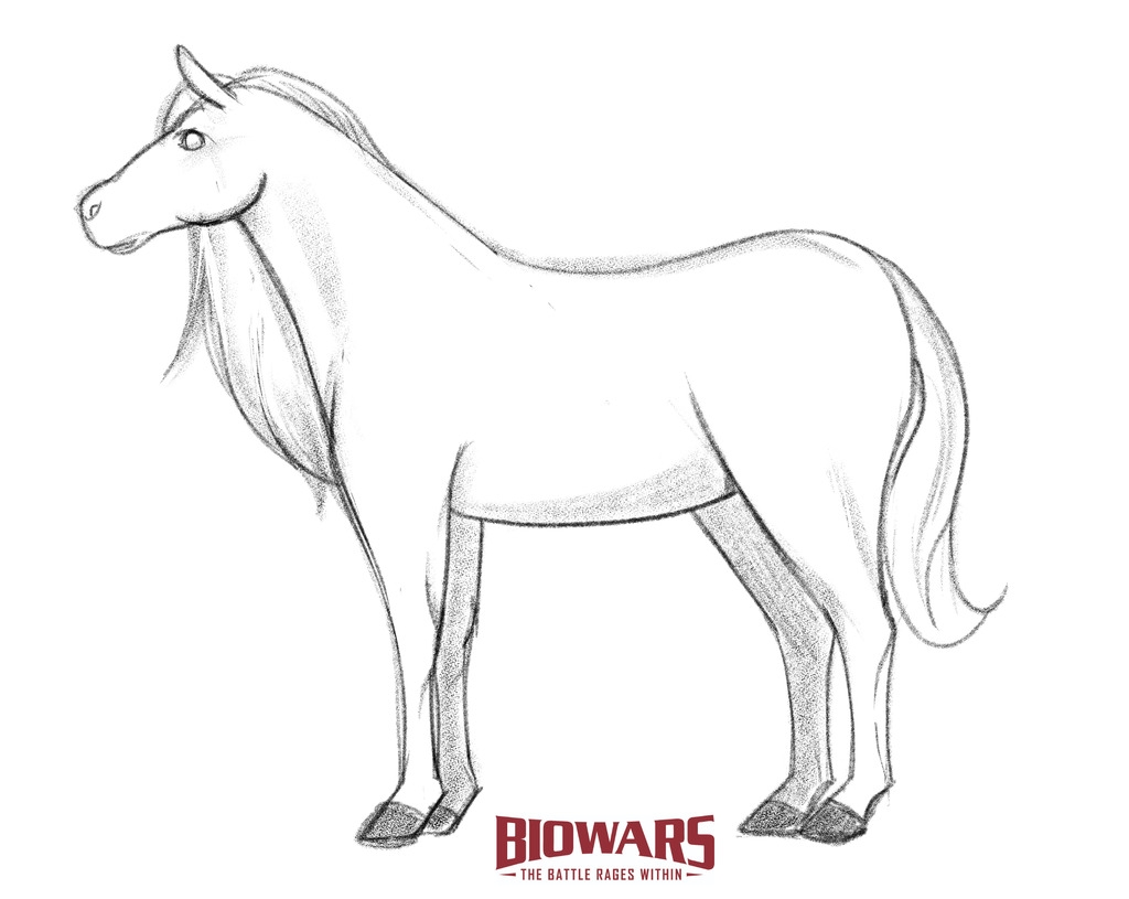 How To Draw A Horse Easy In 10 Steps Video Images 