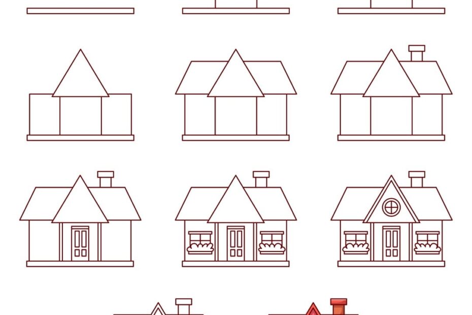How To Draw A House