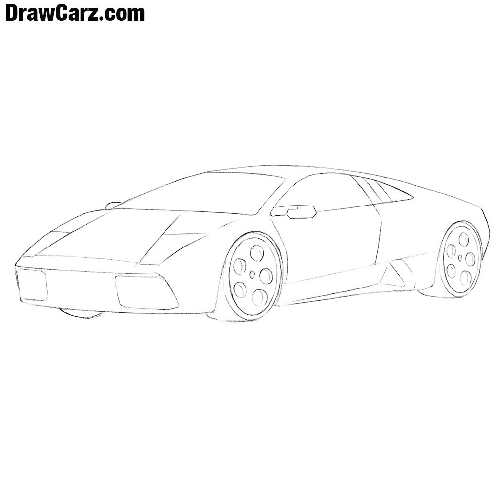 draw lamborghini