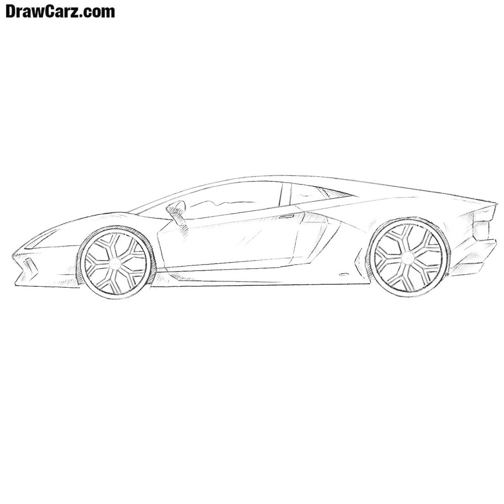 How To Draw A Lamborghini