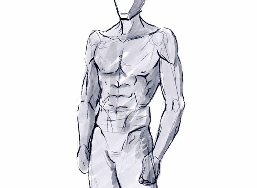 How To Draw A Man Mastering The Basic Proportions