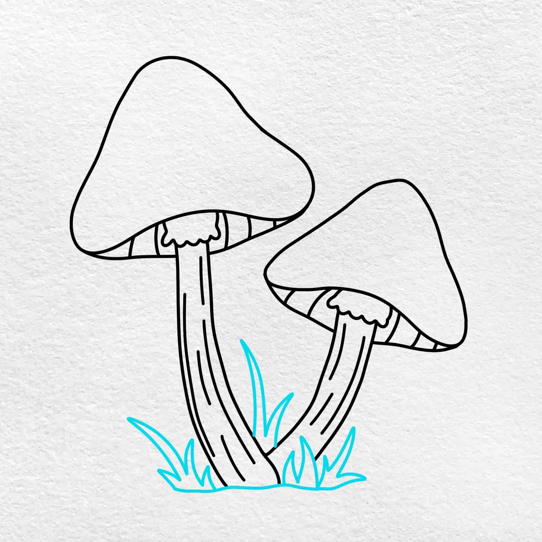 How To Draw A Mushroom HelloArtsy