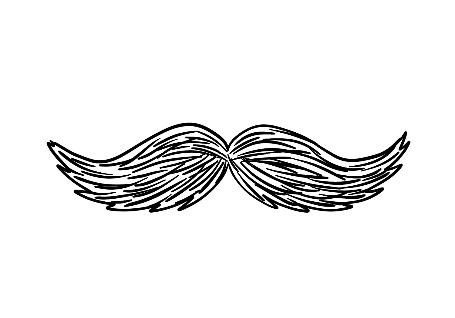 draw mustache