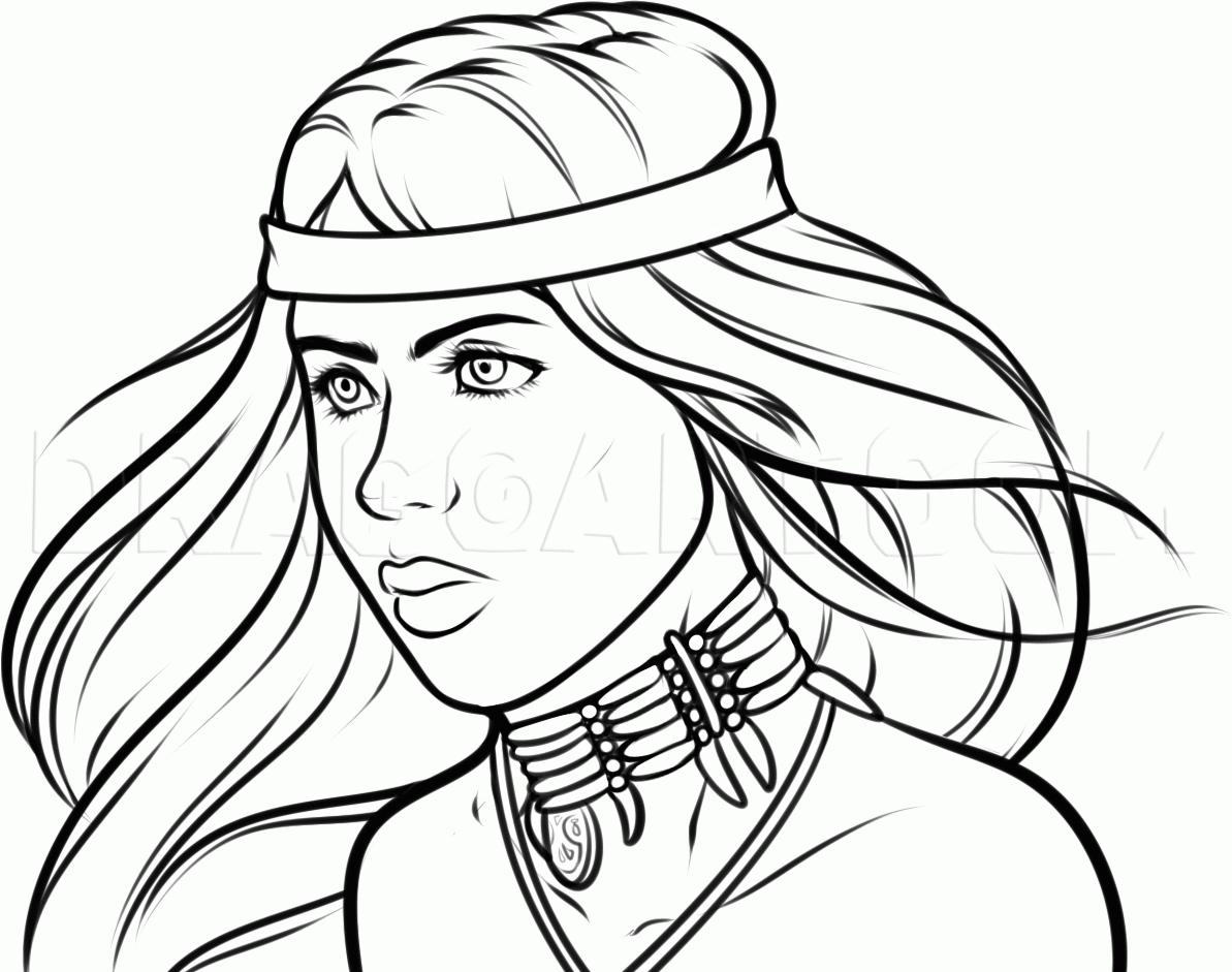 native american drawings