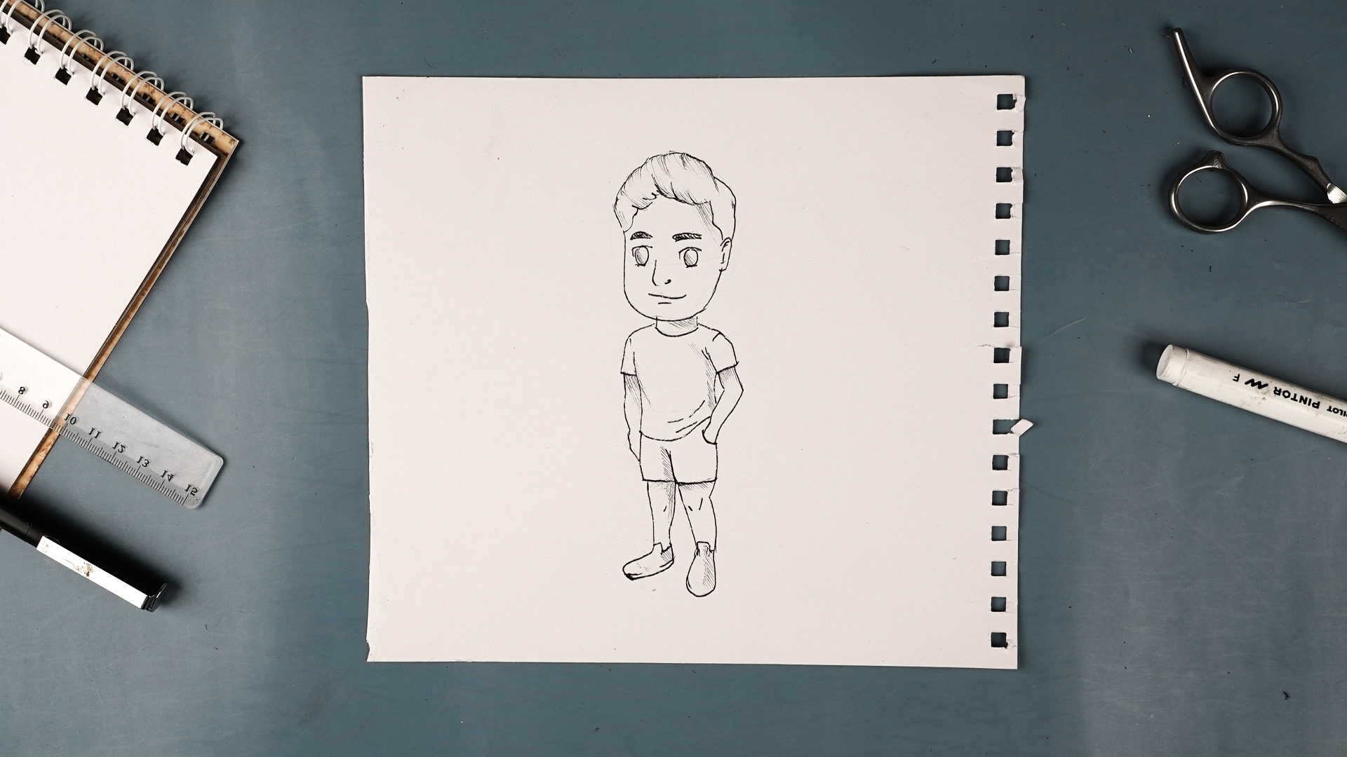 how do you draw a person