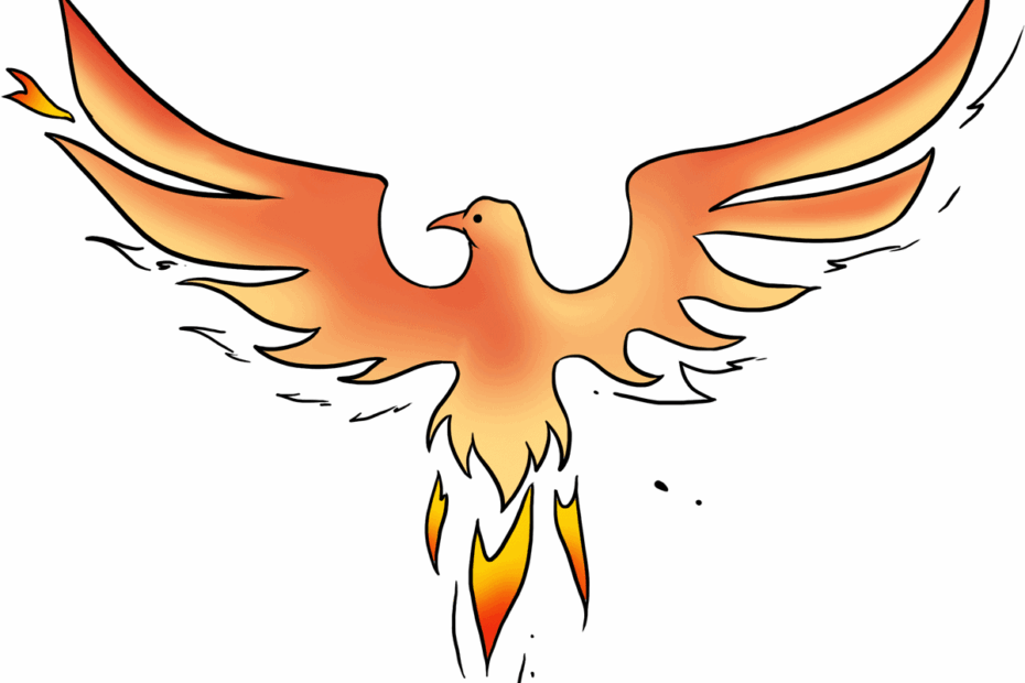 How To Draw A Phoenix Really Easy Drawing Tutorial