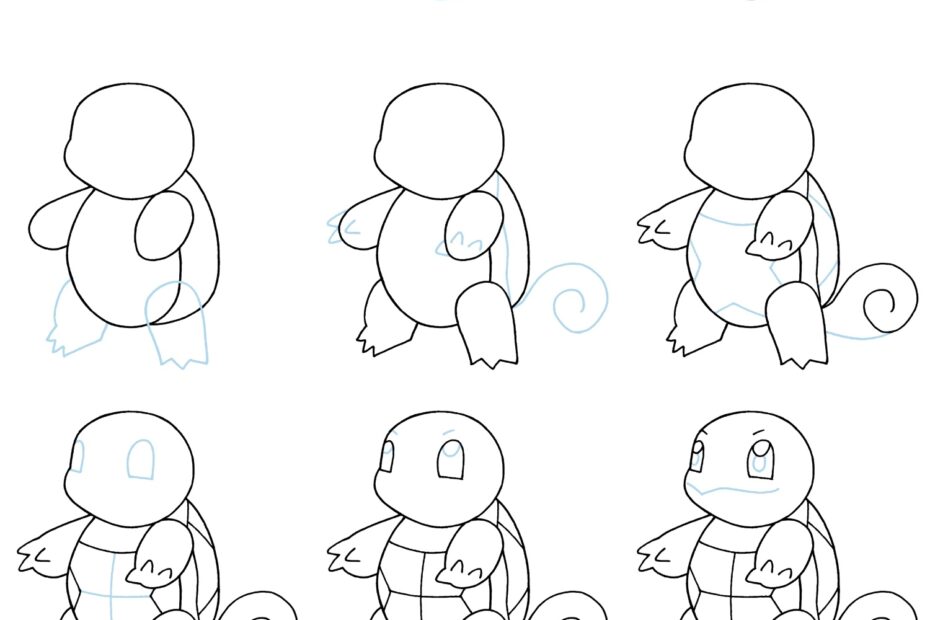 How To Draw A Pok mon How To Draw Easy