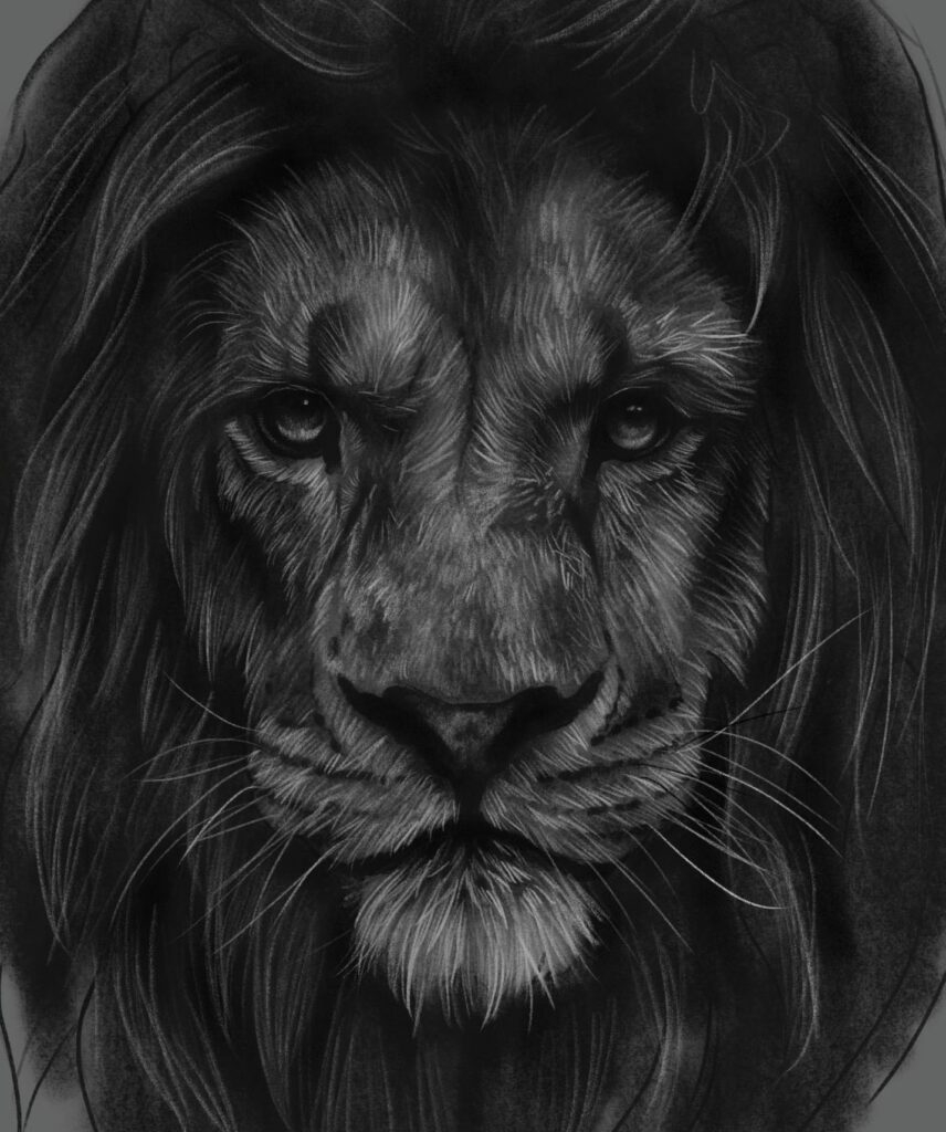 drawing with pencil