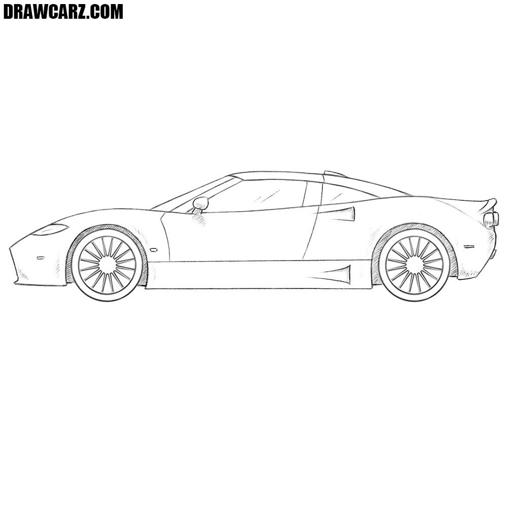 How To Draw A Really Cool Car