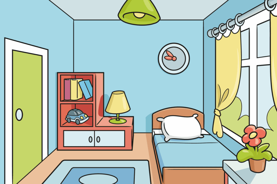 How To Draw A Room Really Easy Drawing Tutorial