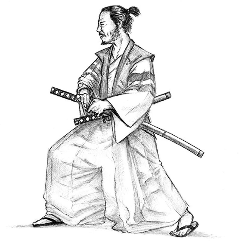 How To Draw A Samurai