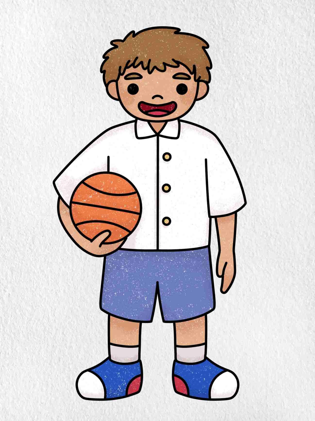 How To Draw A School Boy HelloArtsy