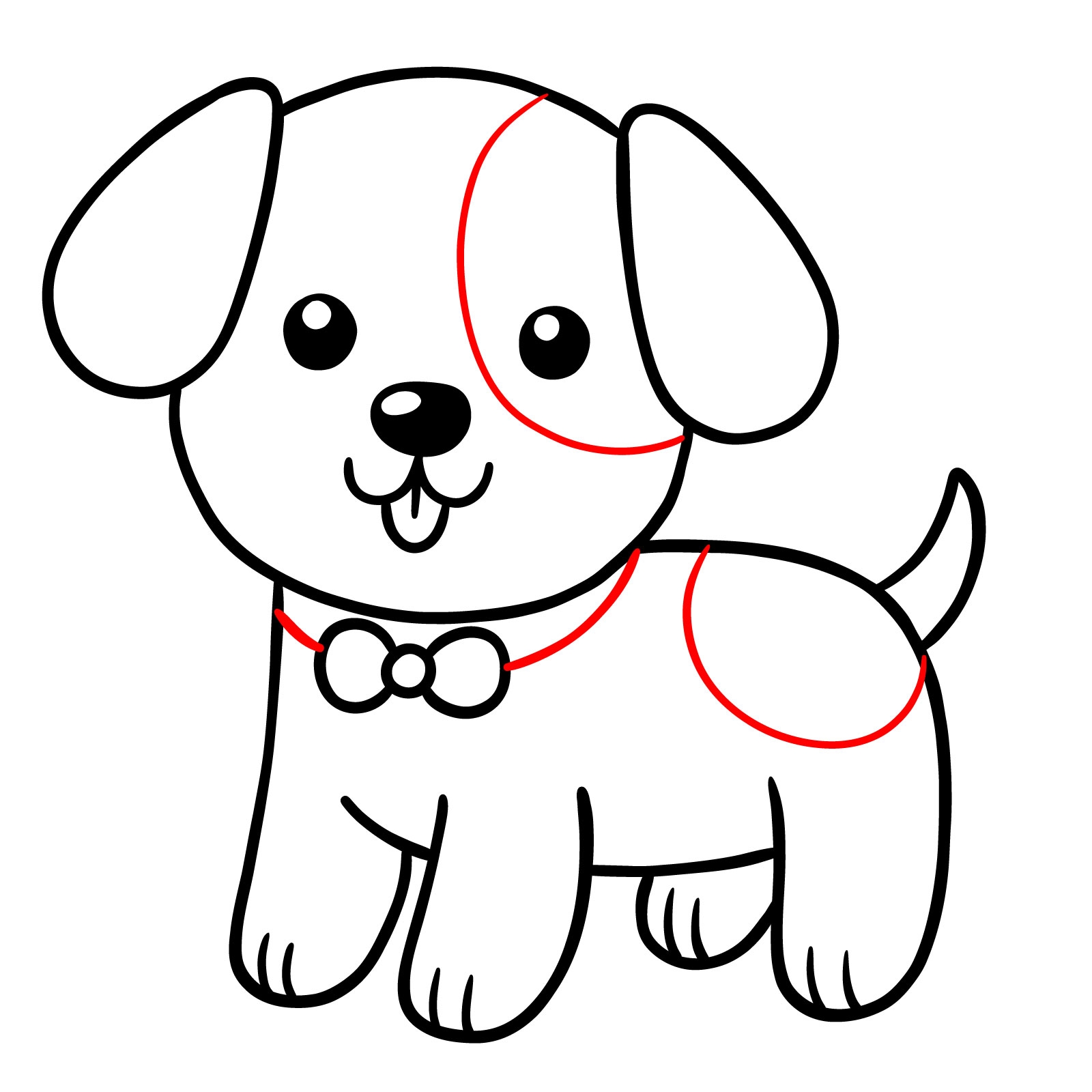 puppy dog drawing