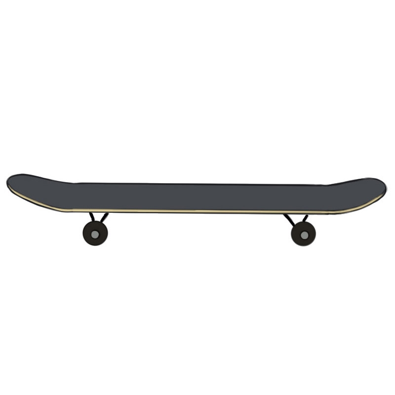 skate drawing