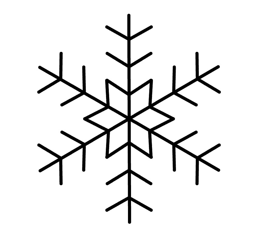 draw snowflake