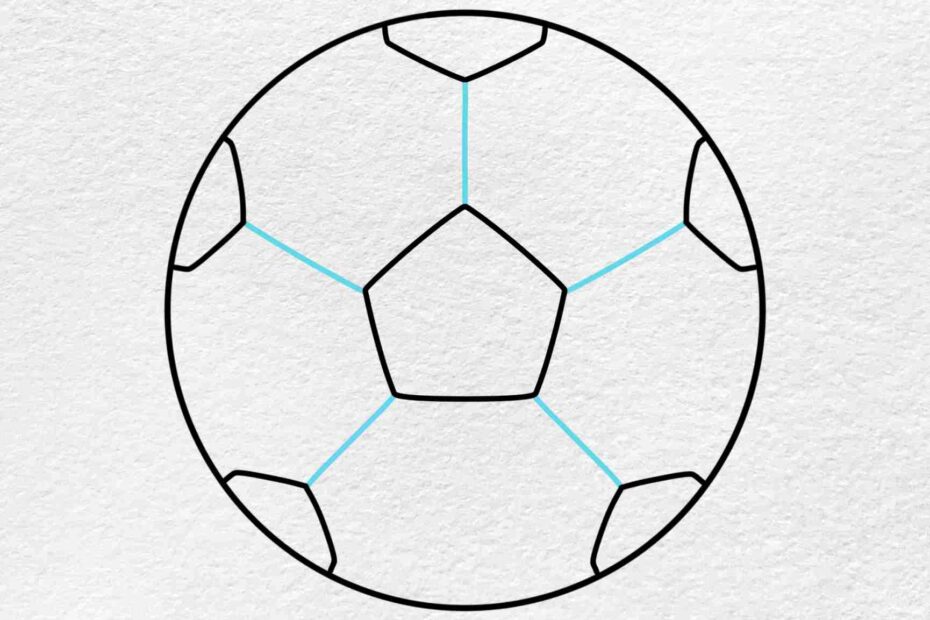 How To Draw A Soccer Ball HelloArtsy