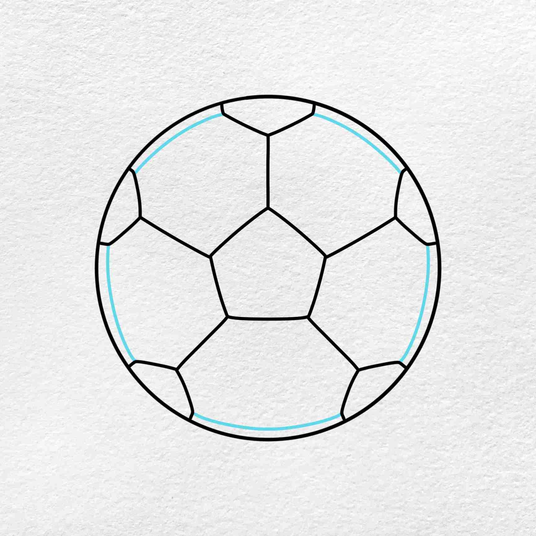 How To Draw A Soccer Ball HelloArtsy