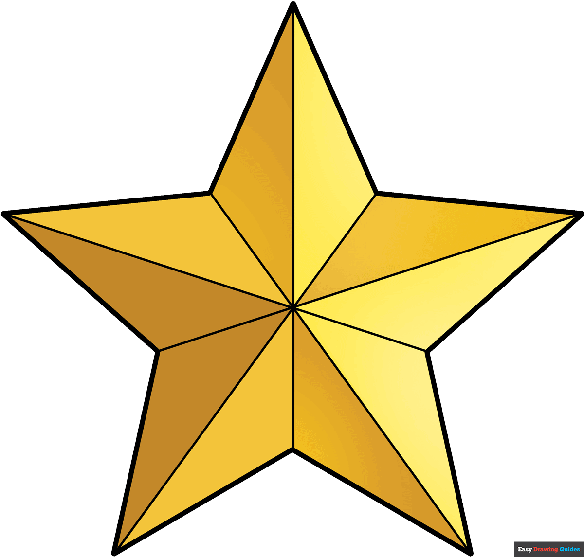 How To Draw A Star Really Easy Drawing Tutorial