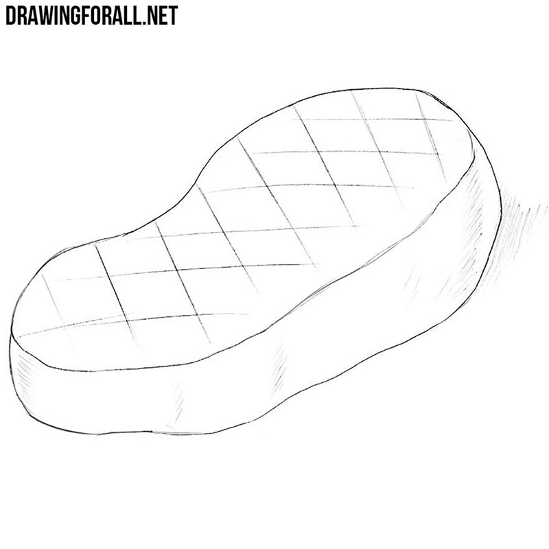 How To Draw A Steak