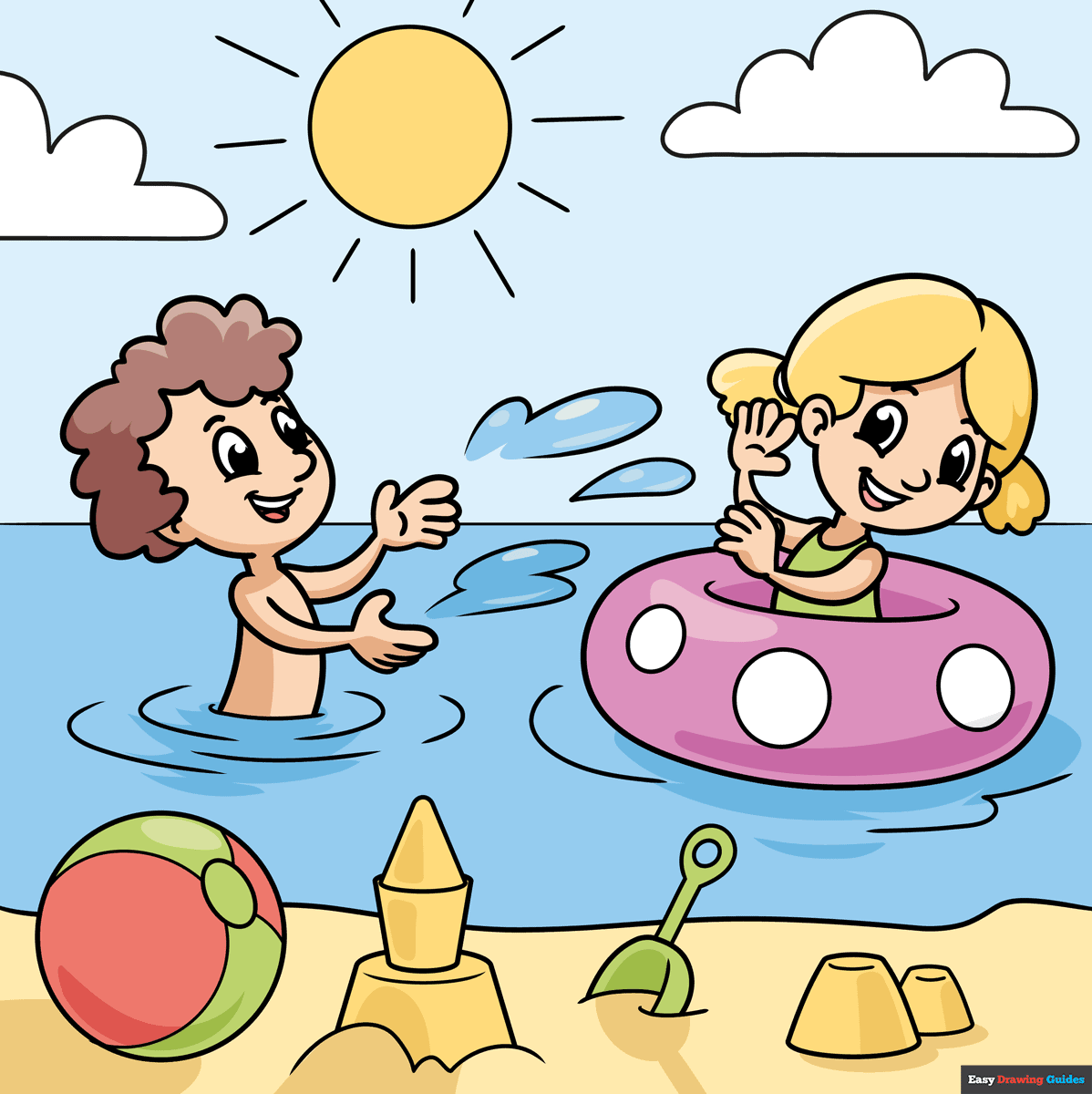 summer drawing