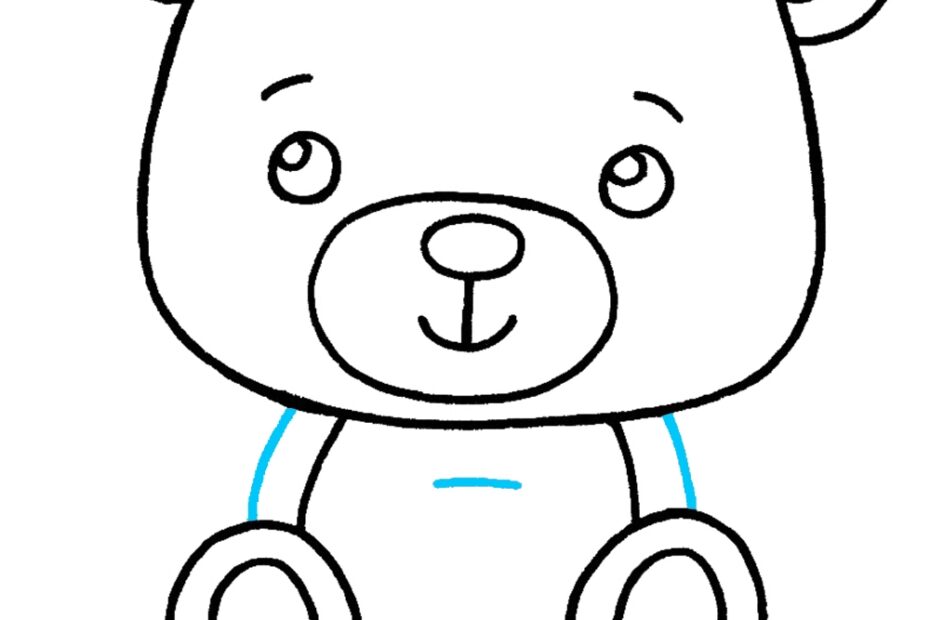 How To Draw A Teddy Bear How To Draw Easy