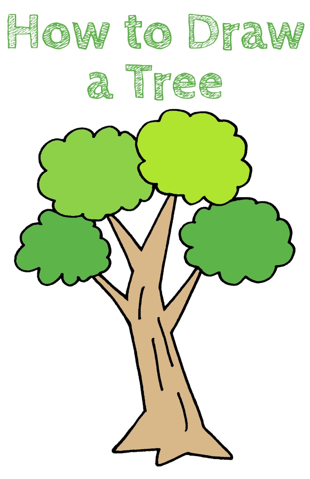 drawing of a tree