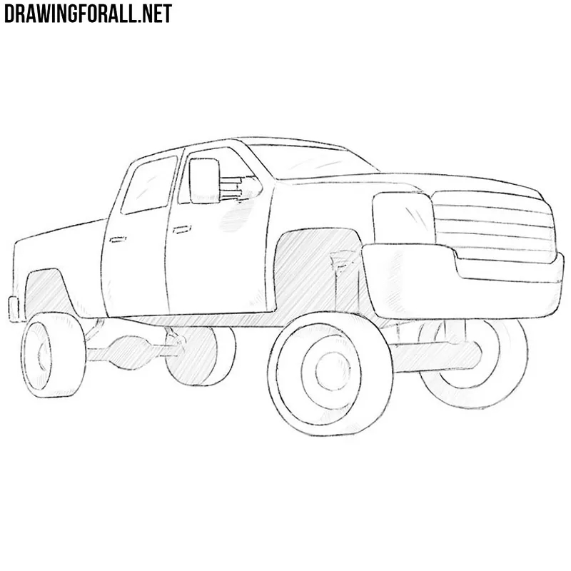 draw a truck easy