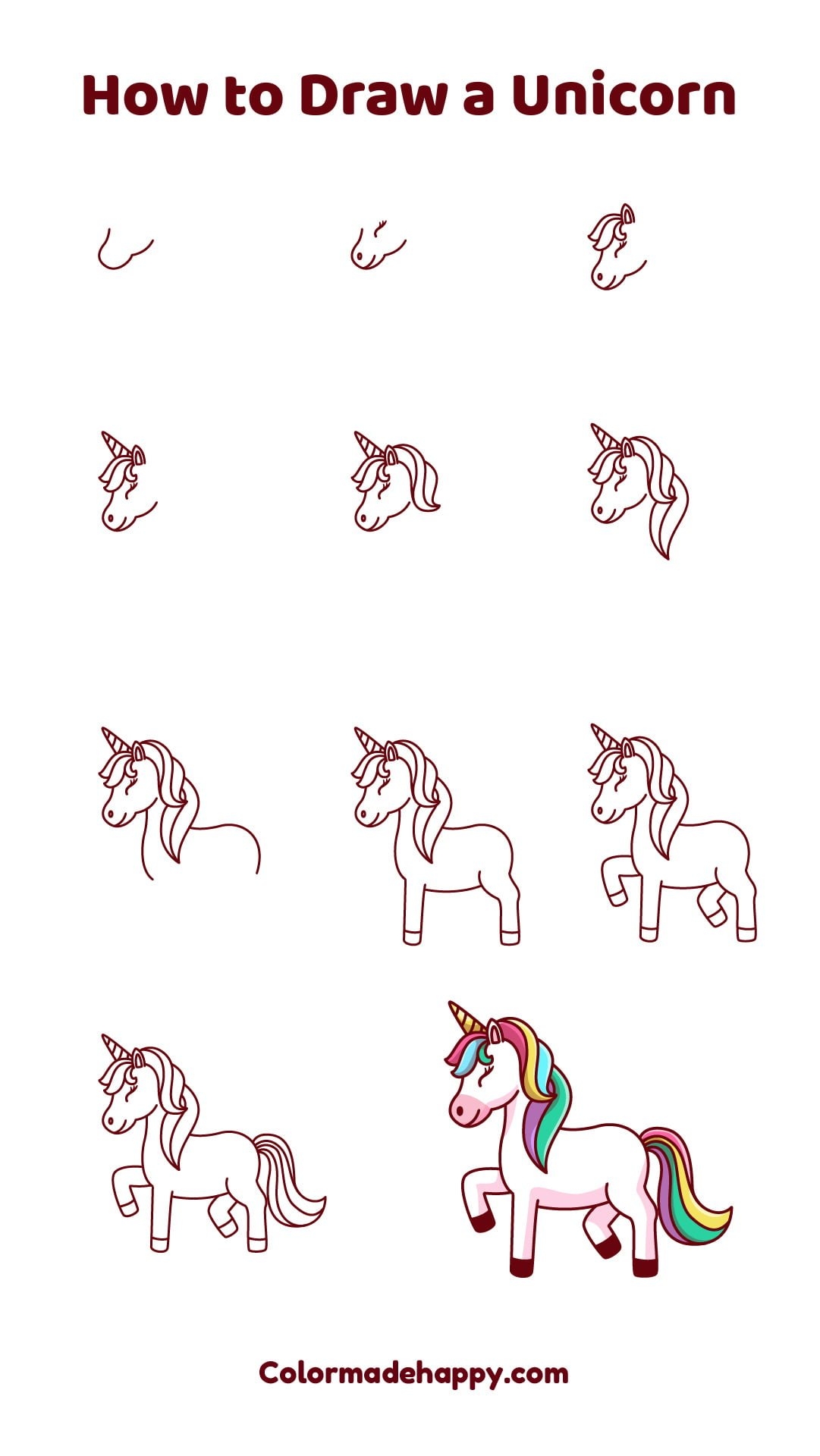 How To Draw A Unicorn
