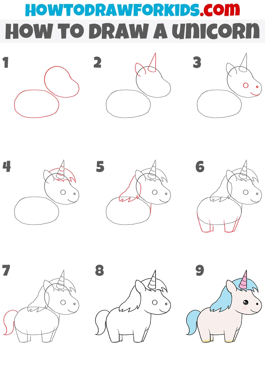 how do you draw a unicorn