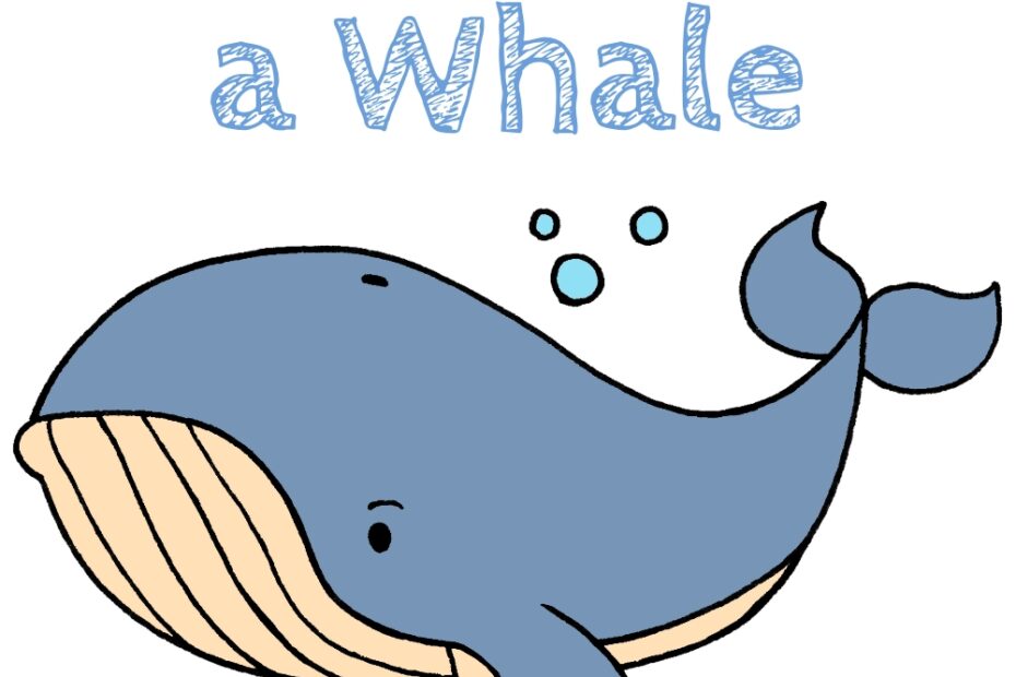How To Draw A Whale How To Draw Easy