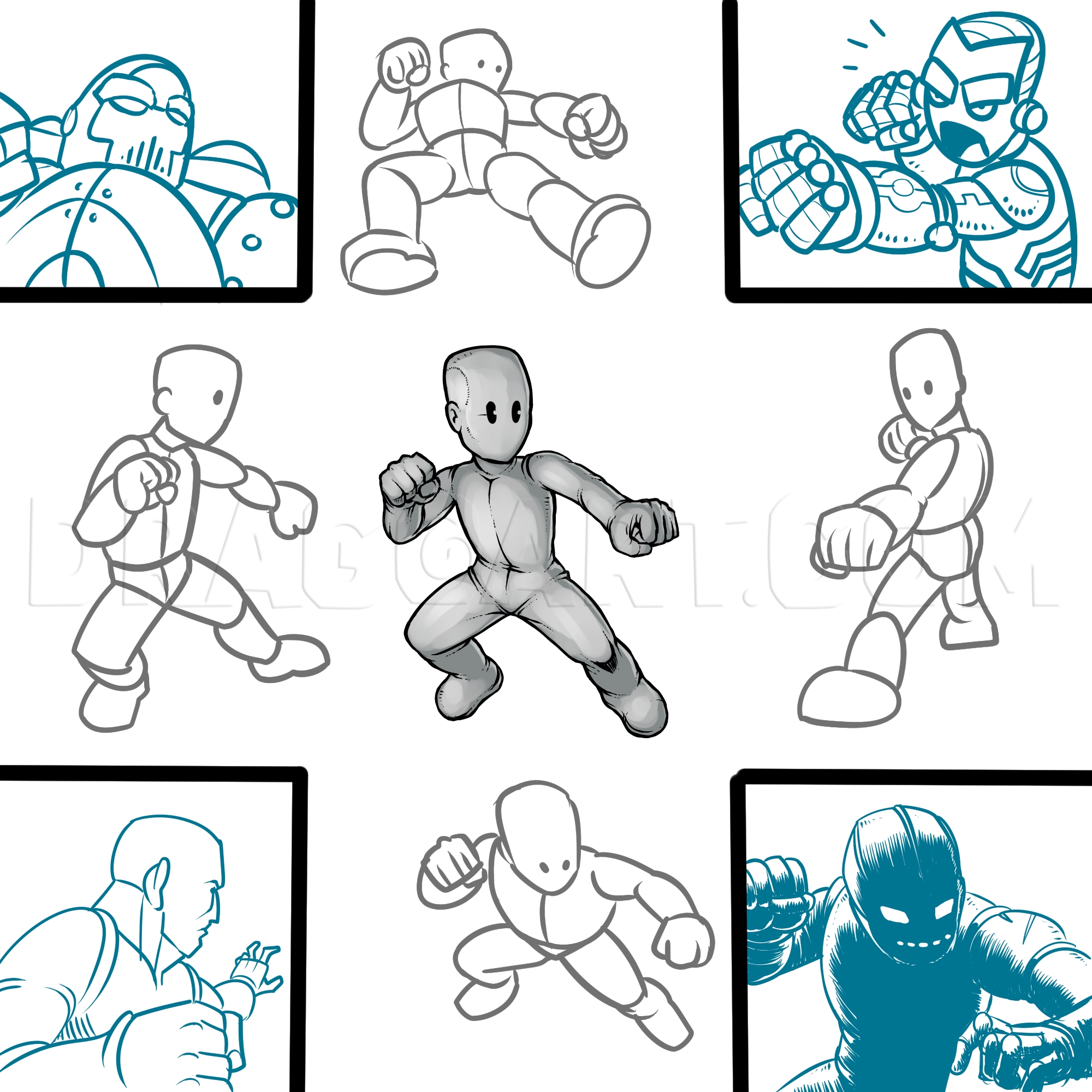 couple poses drawing