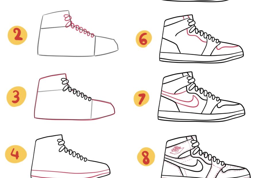 How To Draw Air Jordan