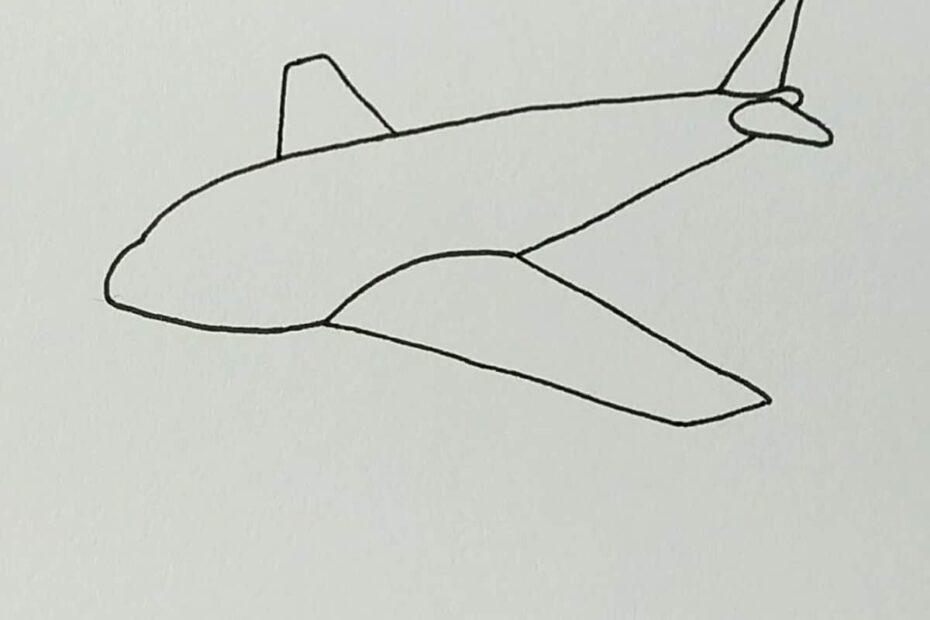 How To Draw An Airplane Skip To My Lou