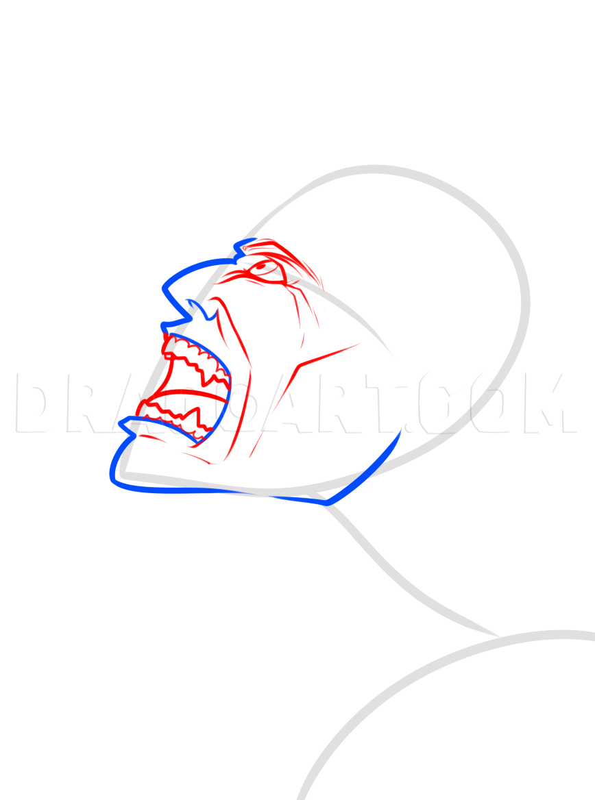 How To Draw An Angry Face Drawing Step By Step By Dawn DragoArt