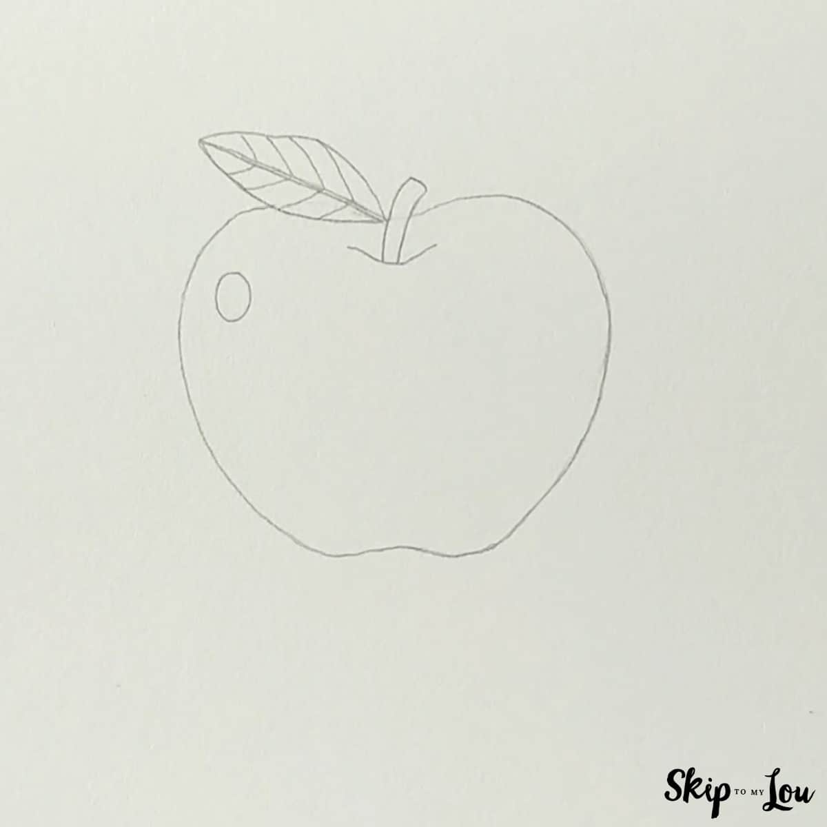 How To Draw An Apple Skip To My Lou