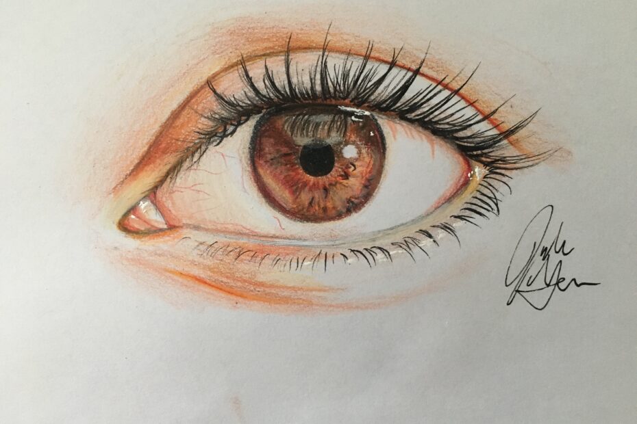 How To Draw An Eye In Colored Pencil with Pictures WikiHow