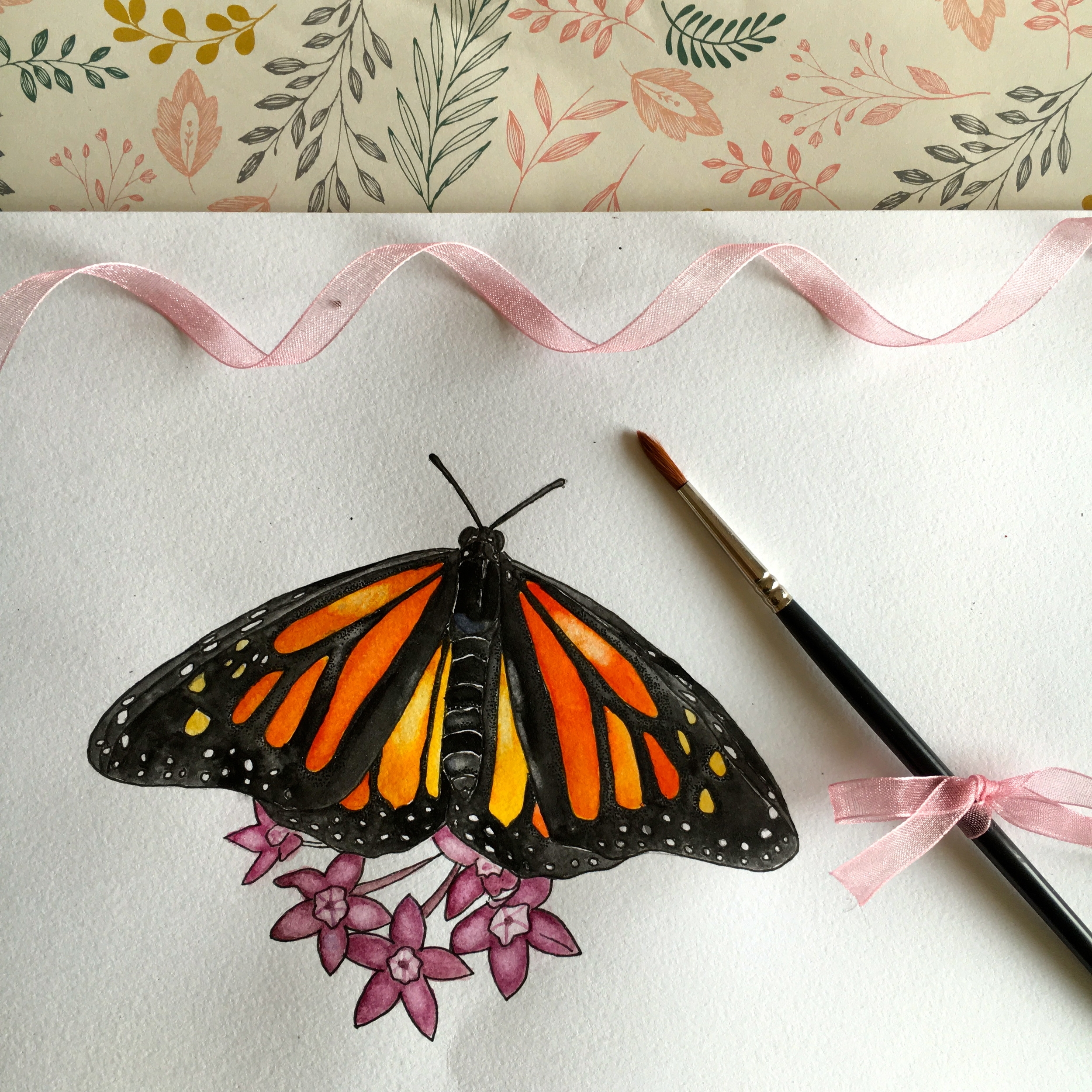 how to draw a butterfly