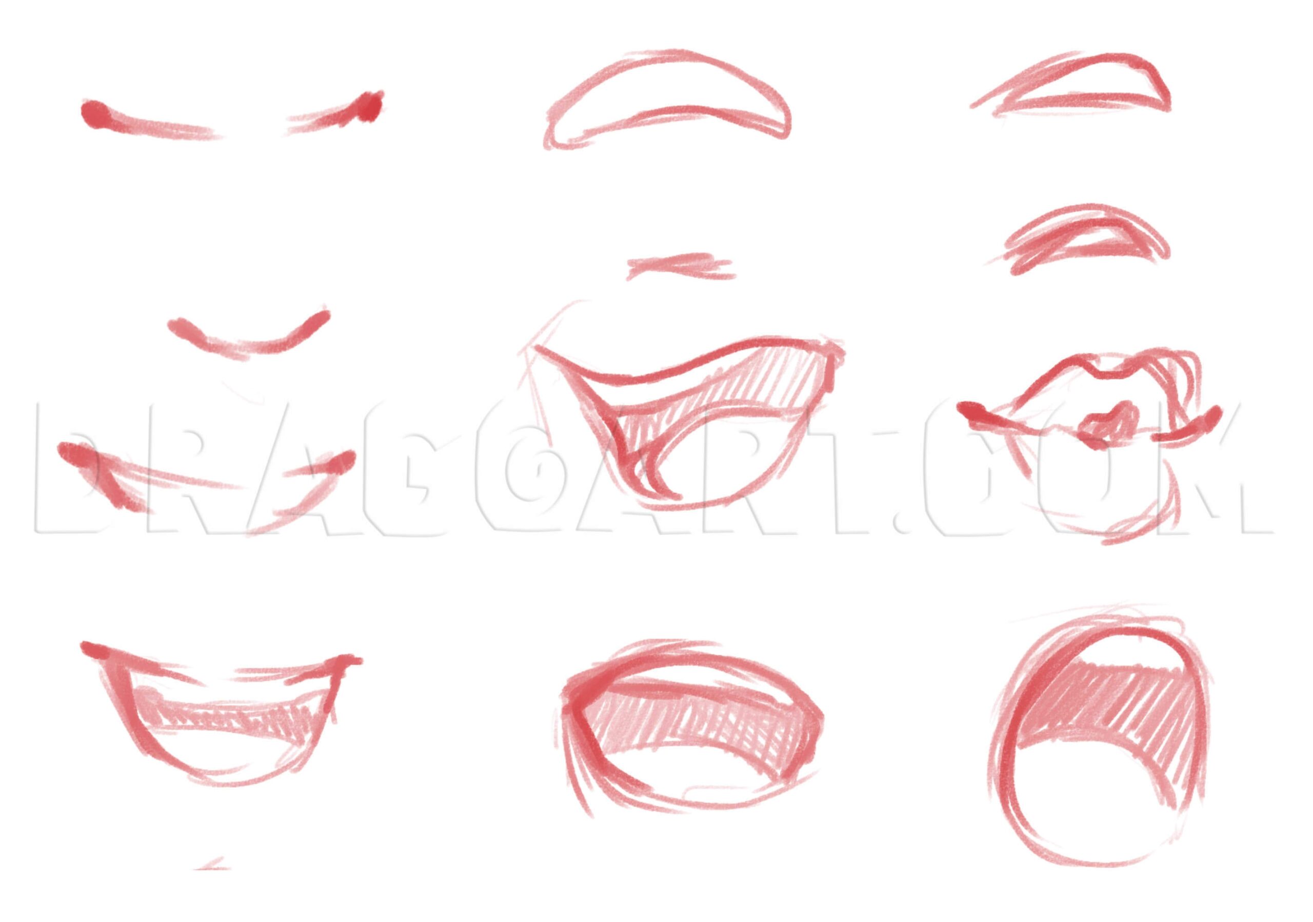 smile drawing