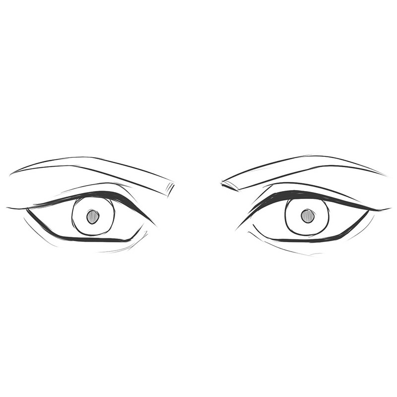 How To Draw Anime Male Eyes