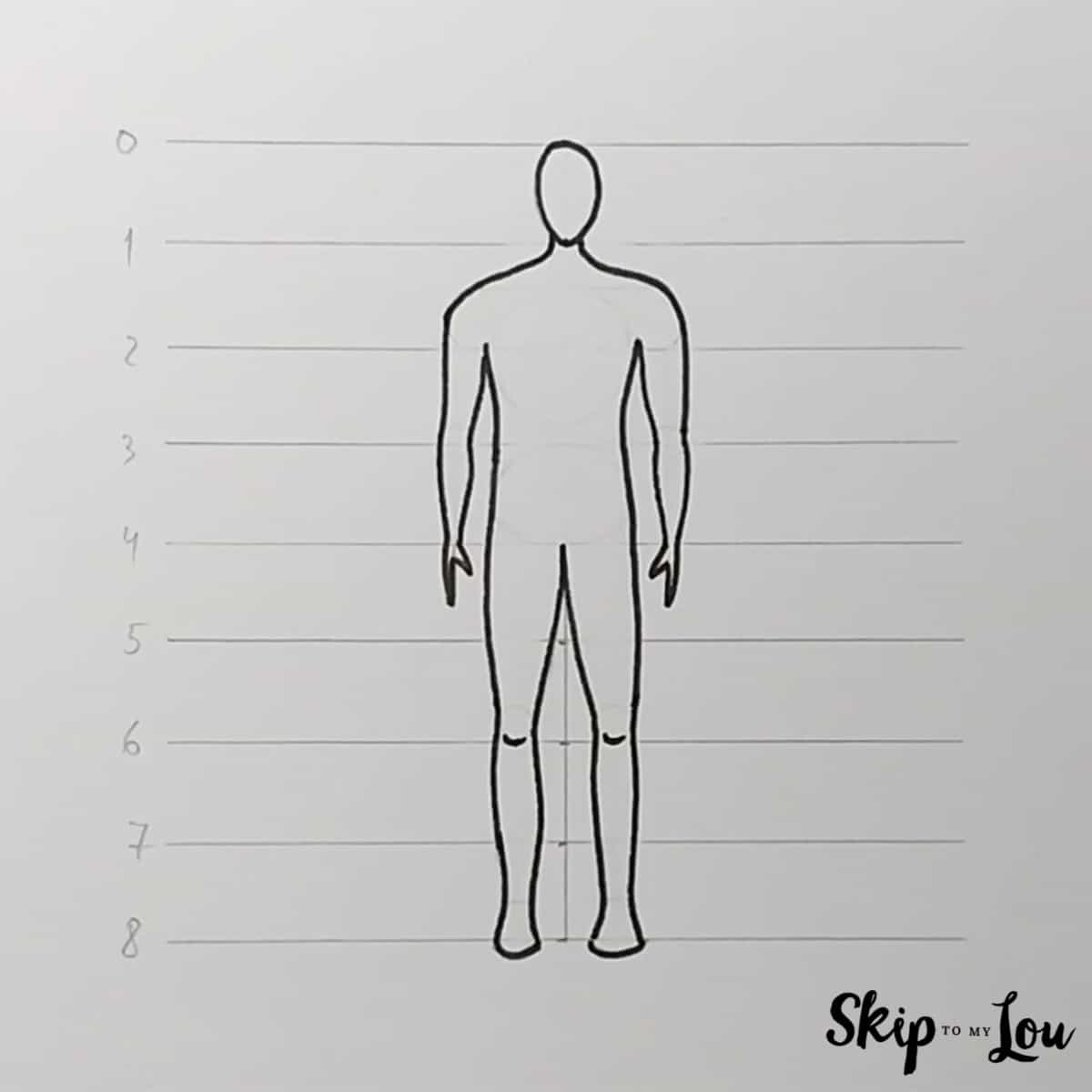 How To Draw Bodies Easy Step By Step Skip To My Lou