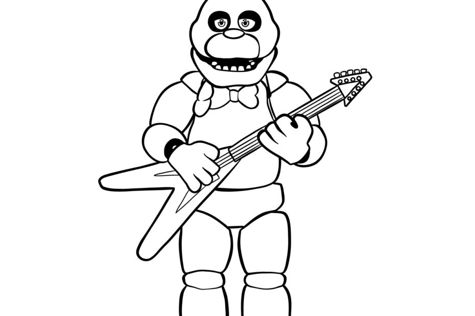 How To Draw Bonnie FNaF Sketchok Easy Drawing Guides